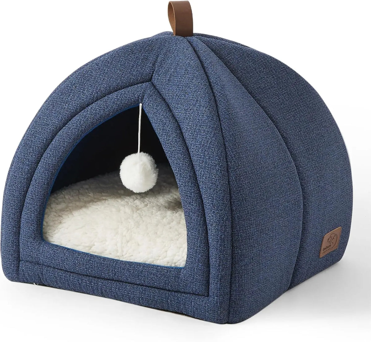 Bedsure 2in1 Cat Beds for Indoor Cats Cave for Kitten with Washable Pillow