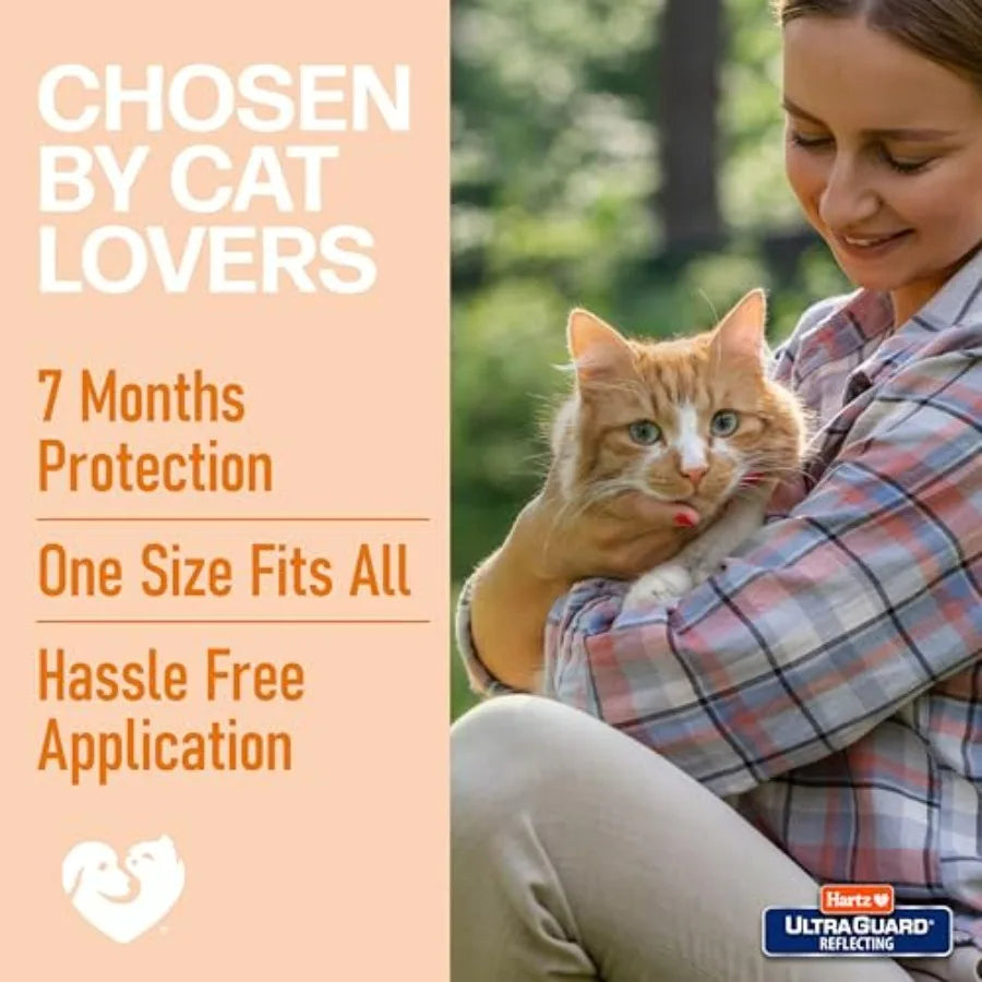 UltraGuard Purple Flea and Tick Collar for Cats and Kittens - 7 Month Protection