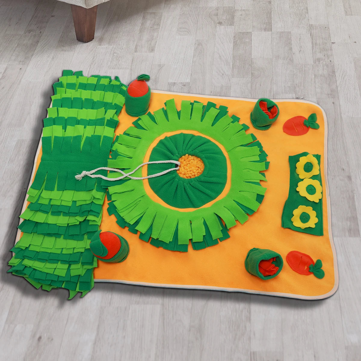 Dog Sniffing Mat Helps Train Dogs' Foraging and Interaction Skills WXD-LBD