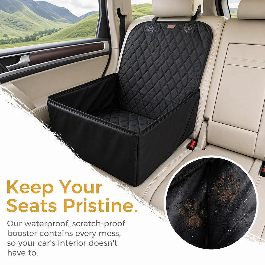 Dog Car Seat Cushion, anti Slip Hammock Style Portable Bag, Outdoor Travel Safety, Cat Nest Cover, Foldable Pet Travel Basket, Suitable for Cats and Dogs, Car Seat Cover, the Best Gift for family and Friends