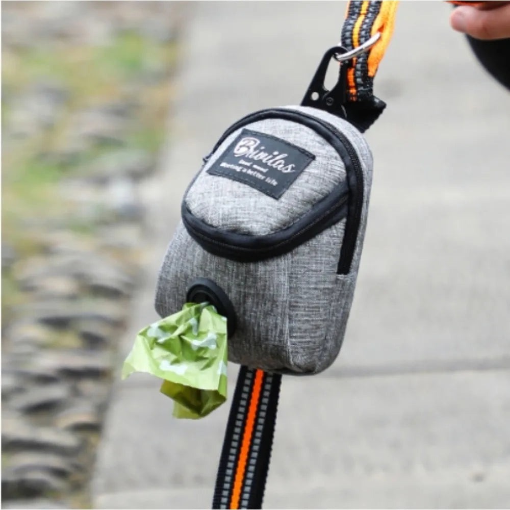 Portable Dog Training Treat Bag Outdoor Pet Dog Treat Pouch Puppy Snack Reward Waist Bag Dog Poop Bag Dispenser Pet Accessories