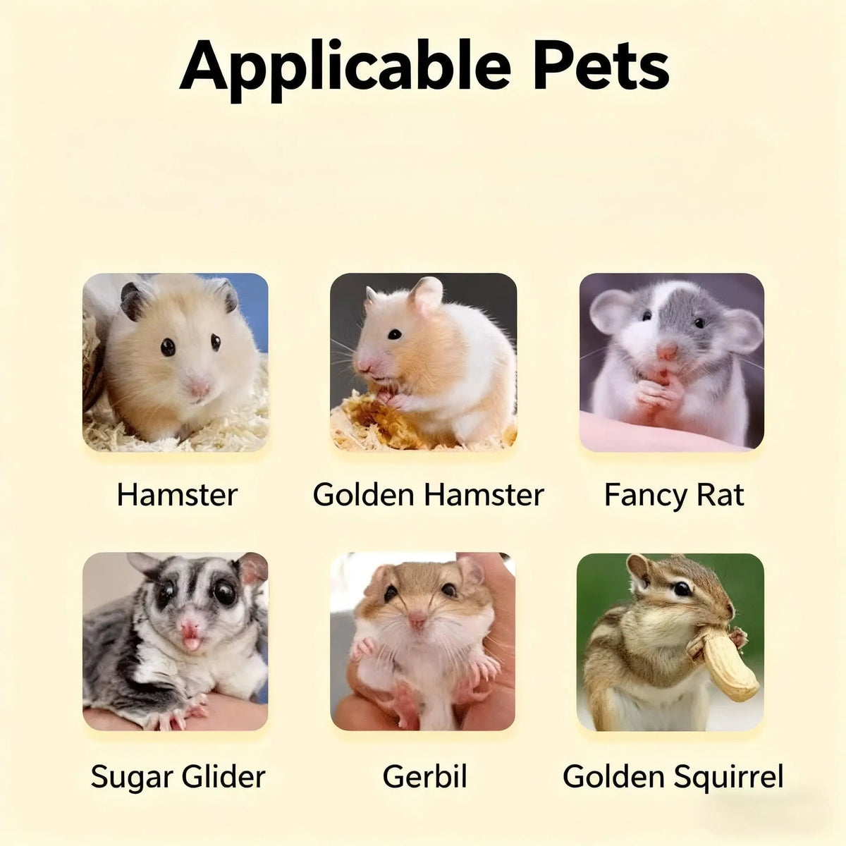 Hamster Cage Starter Kits, 7 in 1 Guinea Pig Cage, Pet Rat Cage for Chinchillas, Hedgehog