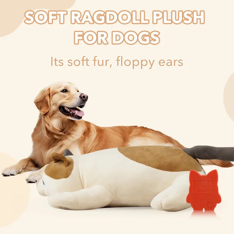 Puppy Heartbeat Toy with a Simulated Heartbeat Pet Sleep Pillow – Helps Relieve Anxiety and Fatigue