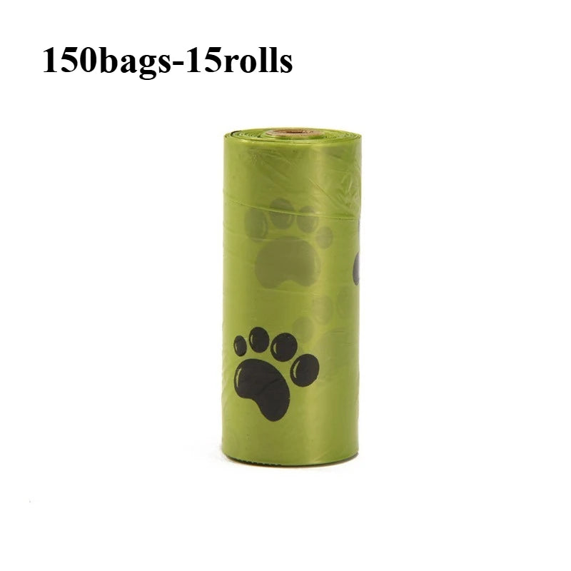 Eco-Friendly Pet Waste Bags - Biodegradable, Scented, Leakproof, for Dogs & Cats, Poop Bag Dispenser Included