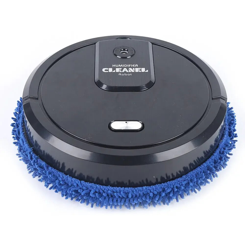 Smart Mopping Machine Wet/Dry Cleaning 645.83ft² Coverage Humidifying Spray USB Rechargeable for Home & Pet Hair Removal