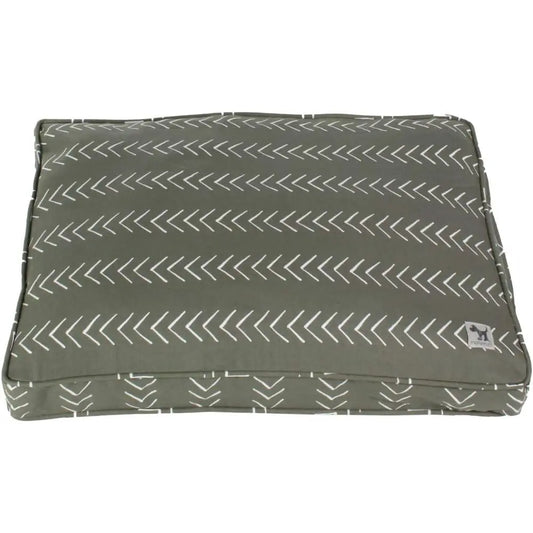 Sheepy Wool-illed Crate Pad, GOTS-Certiied 100% Organic Cotton Canvas Cover with Sot 100% Natural Wool Insert, Ideal or Dog Bed