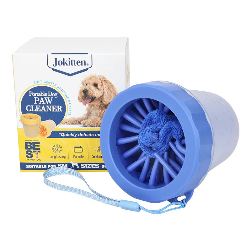 Portable Pet Paw Cleaner Cup Dog Foot Washing Grooming Device Easy‑to‑Use Paw Washer For Dogs Cats On‑the‑Go Travel Outdoor Dirty Paws Cleaning