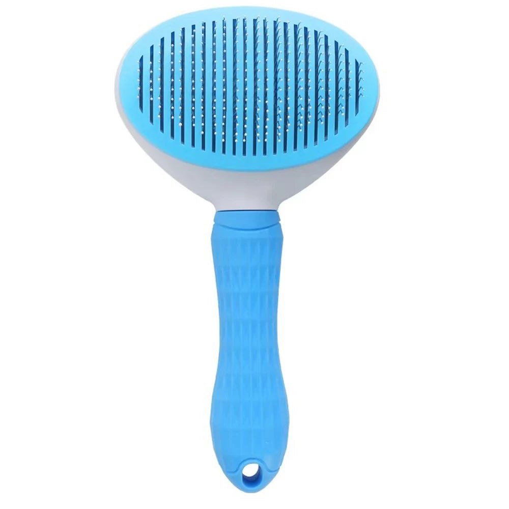 Pet Grooming Brush For Dogs And Cats, Self Cleaning Dematting Comb, Pet Hair Remover, Dog Cat Grooming Accessories