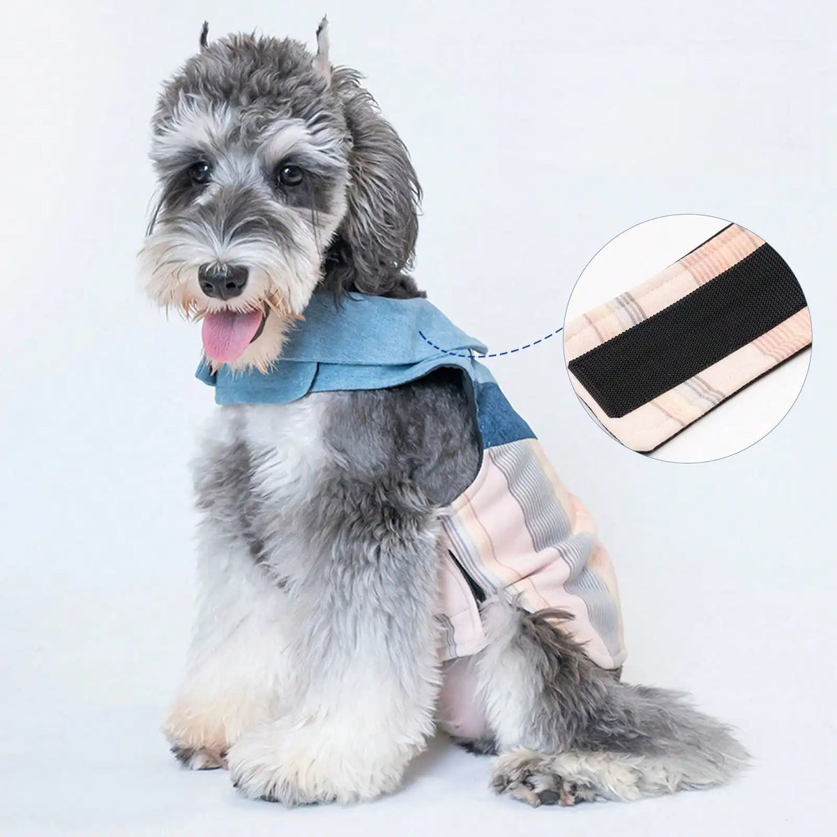 Pet Summer Denim Collar Vest Dog Cat Lightweight Breathable Sleeveless Shirt Cute Casual Walking Outdoor Outfit Pet Clothes