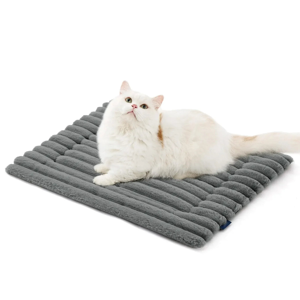 Self-Warming Cat Dog Mat, Ultra Soft Fleece Pet Crate Pad, Washable Cozy Warm Mat for Cats Dogs, Non-Slip Pet Supplies