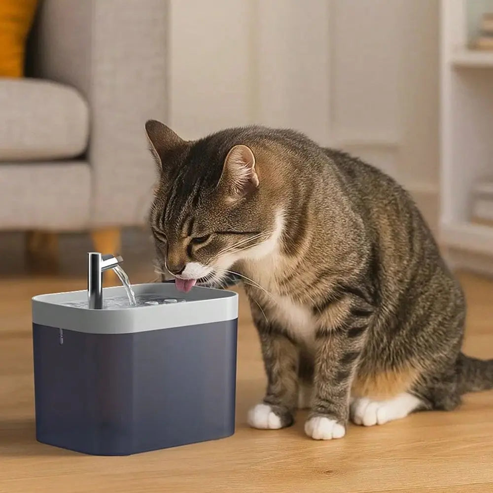 Automatic Circulating Cat Water Fountain, Flowing Drinking Water Bowl For Cats And Dogs