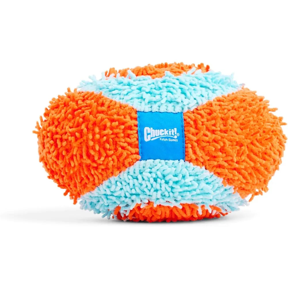 Interactive Dog Toy Roller Ball for Indoor Play Boredom Relief Chew Teething Puppy Small Medium Dogs 7.5 Inch Orange Blue Pet Training Fun