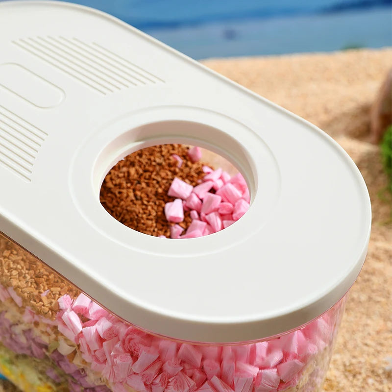 Hamster Digging Bucket Oval Burrow Hideout 27x15x16.5cm Small Pet Tunnel Exercise Play House PET+PP Cage Accessory