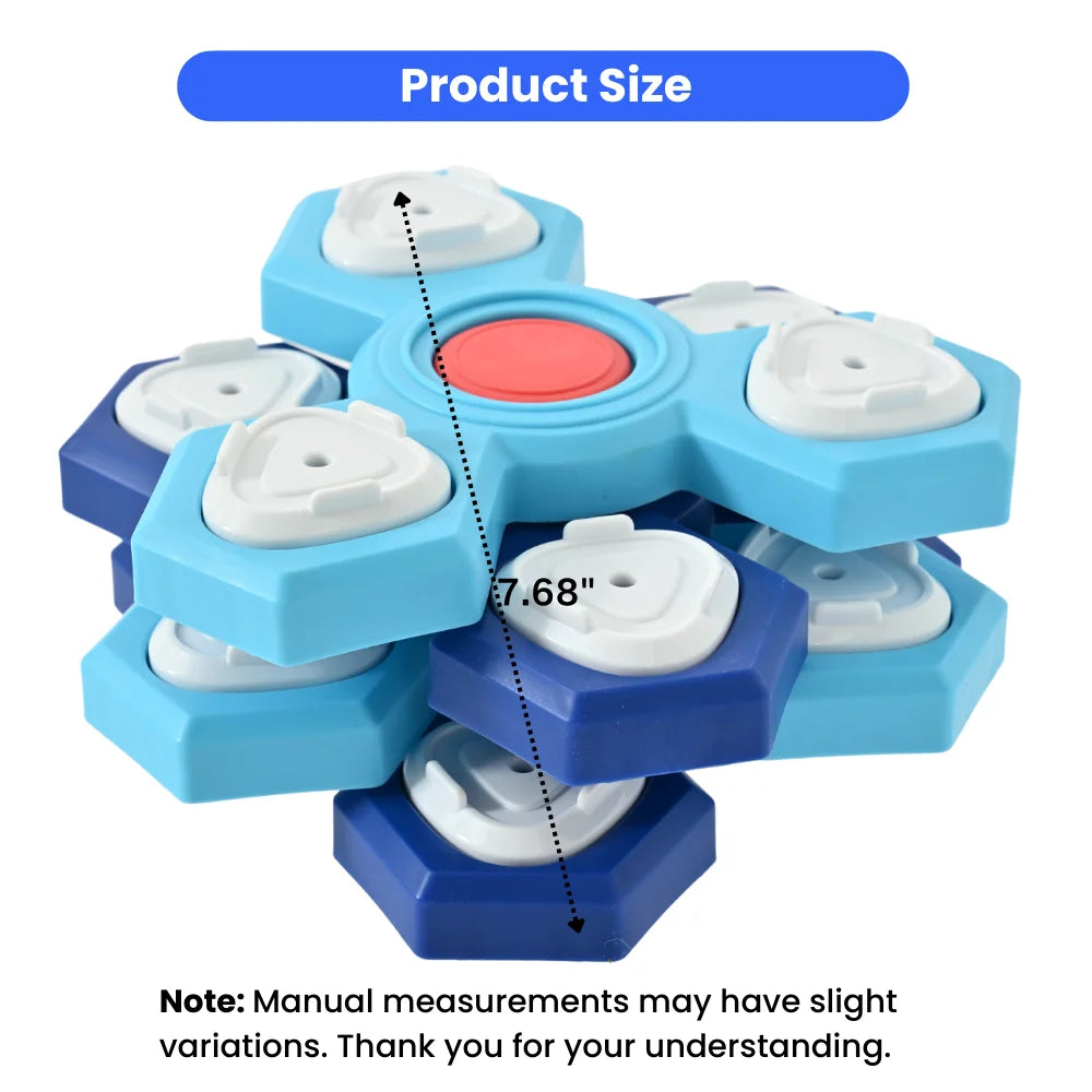 10PCS/Carton Dog Puzzle Toy Interactive Treat Dispenser Rotating IQ Training Slow Feeder Mental Stimulation Toy for Dogs