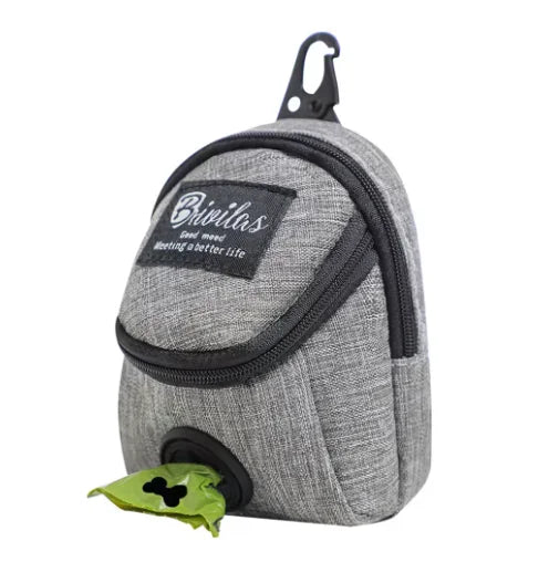 Portable Dog Training Treat Bag Outdoor Pet Dog Treat Pouch Puppy Snack Reward Waist Bag Dog Poop Bag Dispenser Pet Accessories