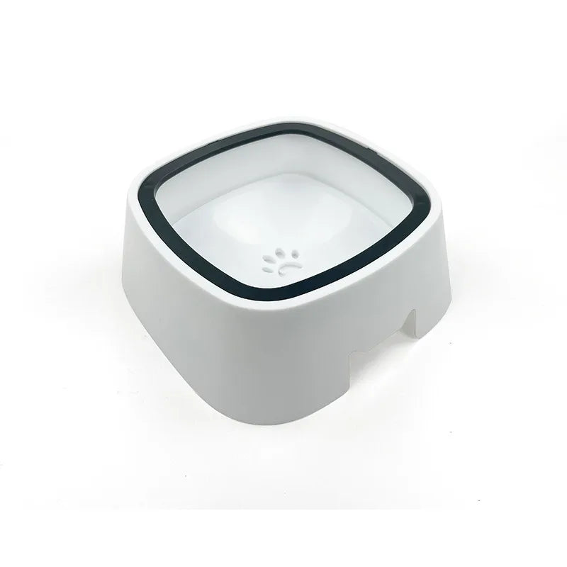 No Spill Pet Water Bowl Floating Insert Dog Cat Water Dispenser No Wet Mouth Beard Anti‑Overflow Splash‑Proof Pet Drinking Bowl for Small Medium Large Pets