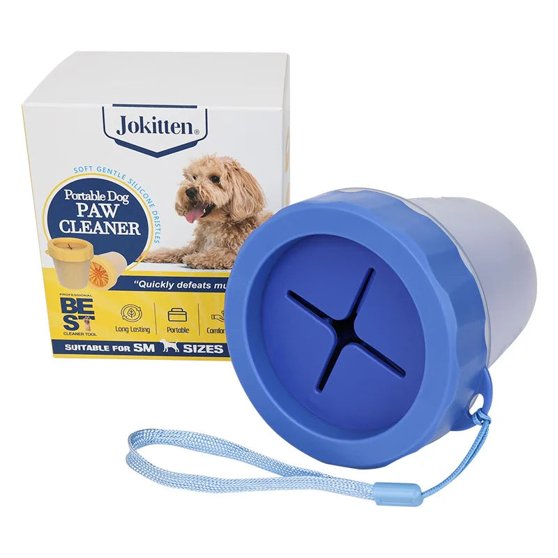 Portable Pet Paw Cleaner Cup Dog Foot Washing Grooming Device Easy‑to‑Use Paw Washer For Dogs Cats On‑the‑Go Travel Outdoor Dirty Paws Cleaning