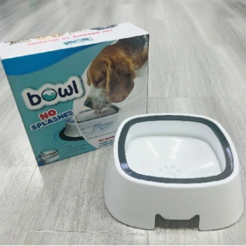 No Spill Pet Water Bowl Floating Insert Dog Cat Water Dispenser No Wet Mouth Beard Anti‑Overflow Splash‑Proof Pet Drinking Bowl for Small Medium Large Pets