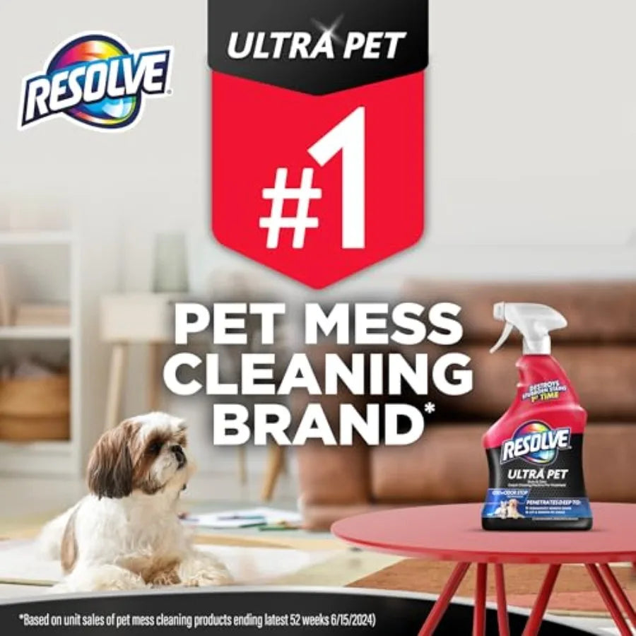Ultra Pet Carpet Cleaner Spray for Removal of Pet Stains and Odors, 32oz