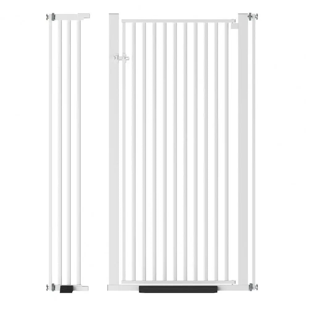55" Extra Tall Pet Gate for Cat & Dog,Safety Gate, No‑Drill Pressure Mounted Pet Fence for Stairs, Doorways, Hallways