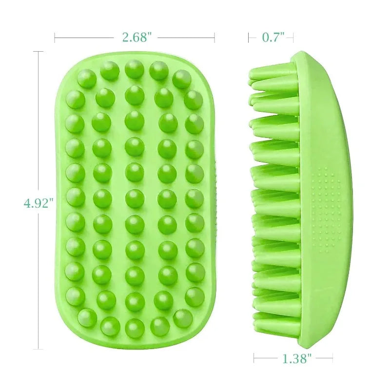 Dog Bath Brush Pet Silicone Shampoo Brush