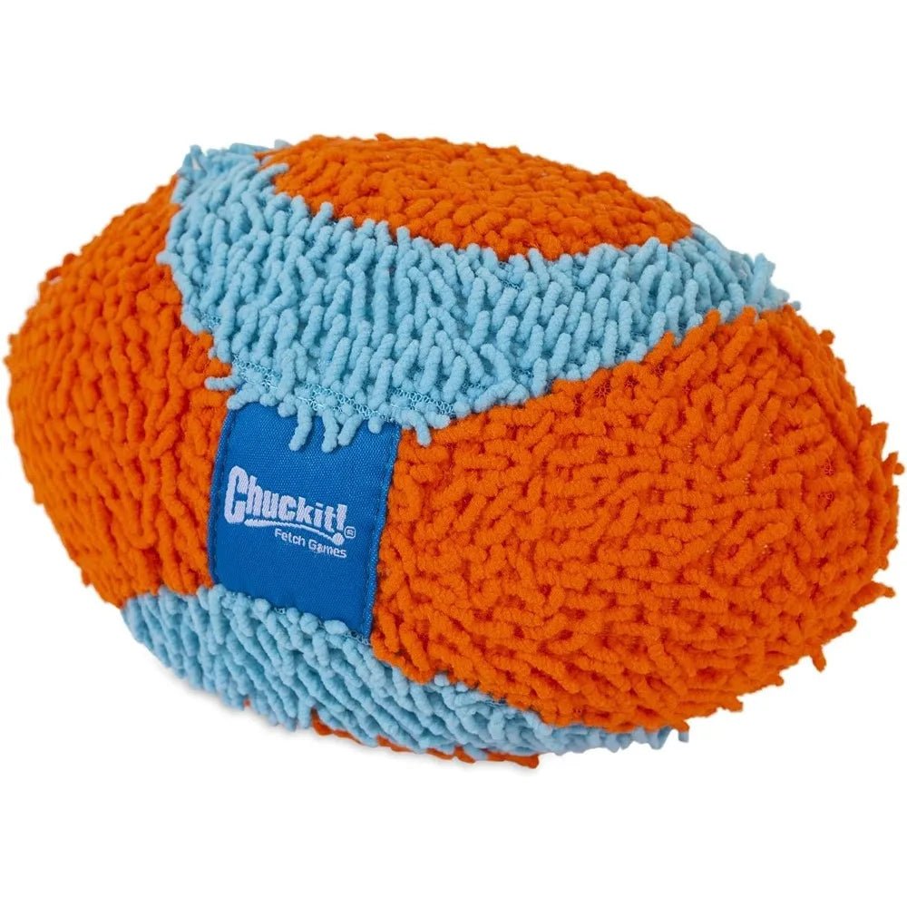 Interactive Dog Toy Roller Ball for Indoor Play Boredom Relief Chew Teething Puppy Small Medium Dogs 7.5 Inch Orange Blue Pet Training Fun