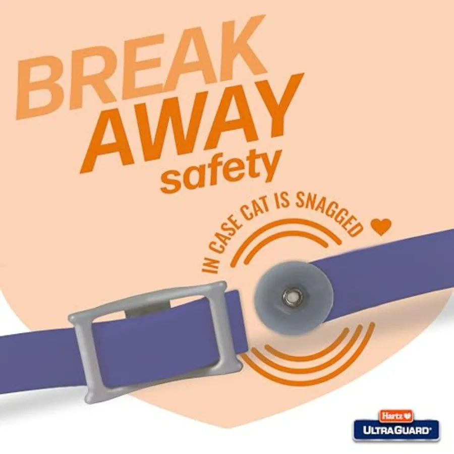 UltraGuard Purple Flea and Tick Collar for Cats and Kittens - 7 Month Protection